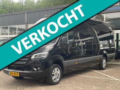 Mercedes-Benz SPRINTER 519 3.0 CDI L4H3 DC EURO VI-D|Dealeronderh|3 jr garantie| Imperiaal|Topstaat|AUT|Ladder|Full option|Uniek