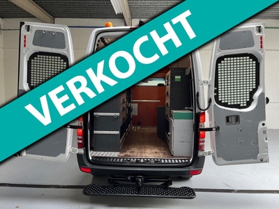 Mercedes-Benz Sprinter SERVICEWAGEN AUTOMAAT 414 2.2 CDI euro6 366 HD, BOTT Inrichting Victron Omvormer Standkachel RIJKLAARPRIJS!