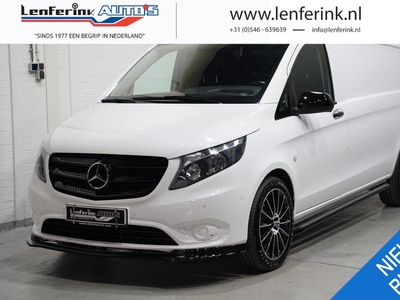 Mercedes Benz Vito 116 CDI 163 pk Aut. L3 Black&White Edition Navi, Camera, 19