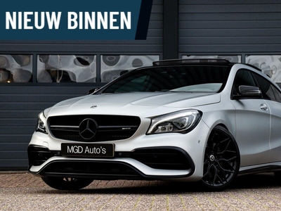 Mercedes CLA-klasse Shooting Brake AMG 45 4MATIC /PANODAK/CAMERA/KEYLESS/ELEK. KLEP/HARMAN-KARDON/STOELVERW.!