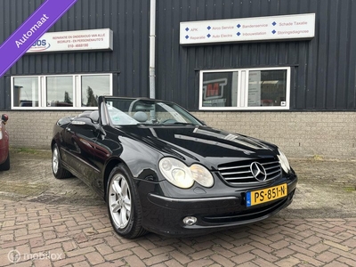 Mercedes CLK-klasse Cabrio 200 K. Elegance * AUT * Airco * Leer * PDC V+A