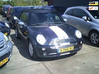 Mini Mini Cabrio 1.6 One Pepper airco elek pak nap apk