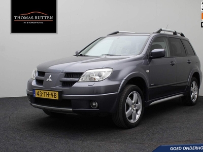 Mitsubishi Outlander Sport 2.4 Invite Scott 4WD 2006 NAP | Airco | Nieuwe APK | Trekhaak | Elektrische ramen + spiegels | Cruise control