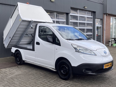 Nissan E-NV200 2.Zero 40Kwh Elektrische Kipper veegvuilkipper Airco Cruise controle Stoel en stuur verwarming Navigatiesysteem Telefoonverbinding Achterruitrij camera Stand kachel Kieper Pick-up P-up