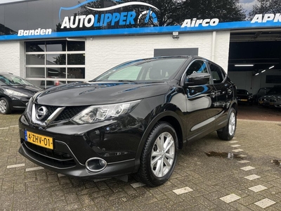 Nissan Qashqai 1.2 Connect Edition /Automaat/Panoramadak/Lm velgen/Trekhaak/Nieuwe apk bij aflevering.