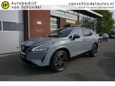 Nissan QASHQAI 1.3 MHEV Xtronic N-Style AUTOMAAT 1E EIG. 360GR CAM - APPLECARPLAY/ANDROID - ADAPT. CRUISE - PARKEERSENSOREN V+A - DAK - DODEHOEKSENSOR - 19 INCH LMV - KEYLESS - DAB+ - LED - PERFECTE STAAT