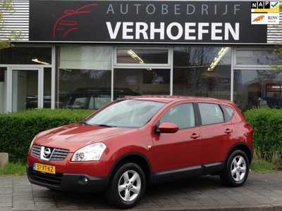 Nissan Qashqai 1.6 Acenta - CRUISE / CLIMATE CONTR - TREKHAAK - INCL BOEKEN - 2 SLEUTELS !