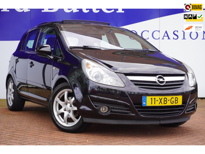 Opel Corsa 1.4-16V Sport+Schuifdak+Stoel/Stuur-verwarm.+Cruise+ECC = NIEUWE APK !!