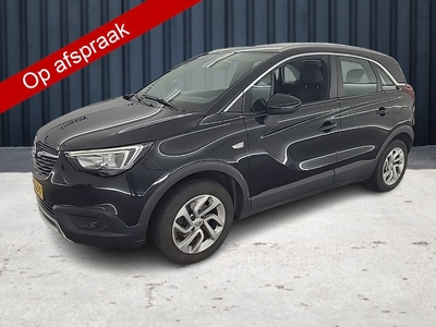 Opel Crossland X 1.2 Turbo Innovation (111 PK), 1 Ste Eig., Keurig-Onderh., 12 Mnd BOVAG, Navigatie/Apple-Carplay/Android-Auto, Parkeersensoren, Cruise-Control, Lane-Assist, Airco, DAB, Keyless-Entry/Start, Licht-Zicht-Pakket, Privacy-Glas