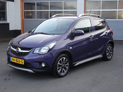 Opel KARL 1.0 Rocks Online Edition Airco, cruise controle, connected service, licht metalen velgen, dakrail, stoel verwarming, parkeersensoren, enz.