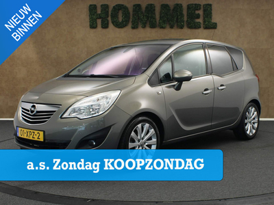 Opel Meriva 1.4 Turbo Cosmo - ORIGINEEL NEDERLANDSE AUTO - VASTE TREKHAAK - PARKEERSENSOREN VOOR EN ACHTER - CRUISE CONTROL - HOMMEL ONDERHOUDEN!