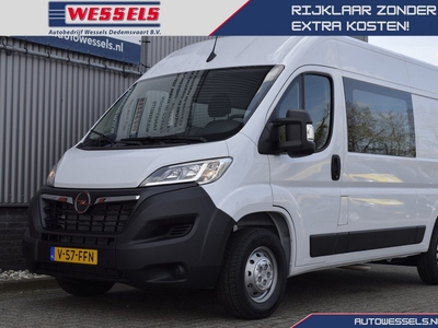 Opel Movano 2.2D L2H2 Dubbele Cabine Cruise, Carplay, Camera, PDC, Trekhaak, DAB