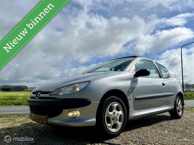 Peugeot 206 1.6 XS, BJ 2000, Glazen schuifdak, APK Mei 2025