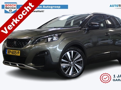 Peugeot 3008 1.2 PureTech GT Line | Incl.1 jaar garantie | Schuif / kantel dak | Afn. trekhaak | Focal sound system | Apple CarPlay | Cruise | Clima | Distributieriem is vervangen bij 83.000 km | GT-line | 1e eigenaar |