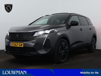 Peugeot 5008 1.2 130PK PureTech GT 7p. | Panoramadak | Black Pack | Camera | Navigatie | Focal | Adaptieve Cruise control | Stoelverwarming | Elektrische Klep |