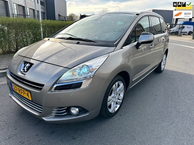 Peugeot 5008 1.6 THP GT 7 PERSOONS AUTOMAAT/ORIGINEEL NL/NAP/LEDER/PANORAMADAK/XENON/HEAD UP/NAVIGATIE/INRUIL & FINANCIERING MOG