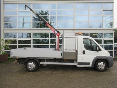 Peugeot Boxer 435 2.2 HDI L4 PICKUP + Kraan Kran Crane Heavy