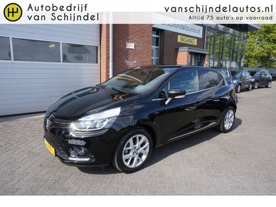 Renault Clio 0.9 TCe Limited 1E EIG. - NL AUTO PARKEERSENSOREN - LM VELGEN - NAVI - KEYLESS - CRUISE - AIRCO - BLUETOOTH - CHROOM - 4 ELEKTR. RAMEN