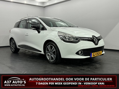 Renault Clio Estate 1.5 dCi ECO Night&Day Parkeer sensoren, Navi, Cruise control, Keyless start