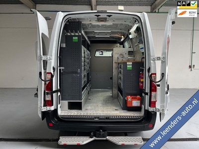 Renault Master SERVICEWAGEN T35 2.3 DCI 135PK L2H2 VICTRON V230 BOTT INRICHTING AIRCO STANDKACHEL TREKHAAK RIJKLAARPRIJS!