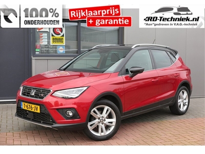 SEAT Arona 1.0 TSI FR Business Intense 85KW 116PK DSG LED, PDC, Adaptive cruise, Blind spot, Stoelverwarming, Navi, Carplay , Draadloos telefoon laden, Buitenspiegels inklapbaar,Trekhaak,etc