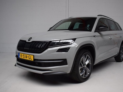 Skoda Kodiaq 1.5 TSI 150PK SPORTLINE ORG.NED / VIRTUAL / CAMERA / TREKHAAK / CANTON / LEER / BTW / NAP / SFEERVERLICHTING