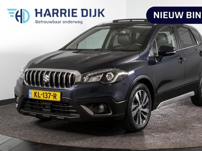 Suzuki S-Cross 1.4 140 PK Boosterjet High Executive (orig. NL) - Automaat | S/K-Panodak | Adapt. Cruise | Stoelverw. | Camera | PDC | NAV +App. Connect | Leder | Auto. Airco | LM 17