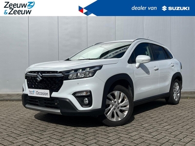 Suzuki S-Cross 1.4 Boosterjet Select Smart Hybrid | Achteruitrijcamera | Stoelverwarming | Climate Control | Adapt. Cruise Control | Apple/Android | Fabrieksgarantie! |