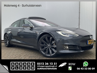 Tesla Model S 75D Autopilot Pano-dak Leer Sportzetels Elek-klep Base