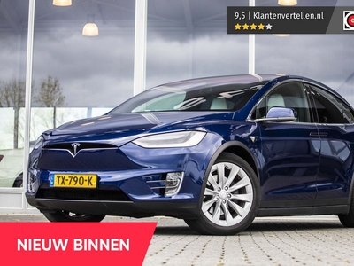 Tesla Model X 100D 6p. | Autopilot | NL Auto | White interior | Trekhaak afn.