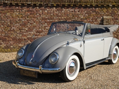 Volkswagen Kever Beetle 151 Convertible by Karmann Sought after Beetle, Concours-quality restoration, Restoration from A to Z captured in photos, Documented with certificate from Volkswagen, Period correct colour scheme 