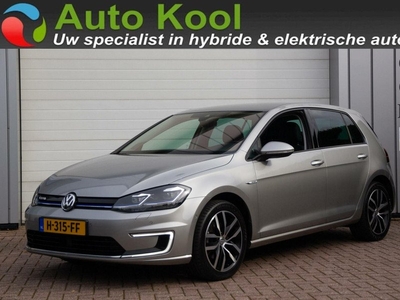 Volkswagen e-Golf CCS/Virtual/Leder/Warmtepomp 74.000KM