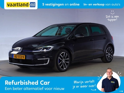 Volkswagen Golf E-golf [ virtual dashboard camera cruise carplay]