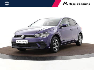 Volkswagen Polo 1.0 Tsi 95pk DSG Life Business | ACC | Climatronic | P-Sensoren | App-Connect | Navi | DAB | Stoelverwarming | 15'' Inch | Garantie t/m 11-04-2026 of 100.000km