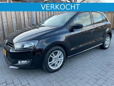 Volkswagen Polo 1.2 AIRCO-CENRTAAL-5DEURS-ZWART