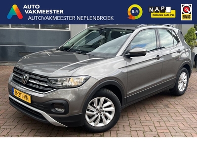 Volkswagen T-Cross 1.0 TSI Style automaat Bj 2021 Km 99.000 111pk Hoge Zit Dealer onderhouden