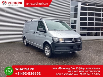 Volkswagen Transporter 2.0 TDI 150 Pk DSG Aut. L2 Standkachel/ 2.5T trekverm./ Stoelverw./ Carplay/ LMV/ PDC/ Cruise/ Trekhaak/ Airco