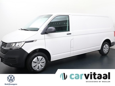 Volkswagen Transporter 2.0 TDI L2H1 28 | 110 PK | Achterdeuren met beglazing | 2 zitplaatsen rechtsvoor | verzwaarde vering achter |