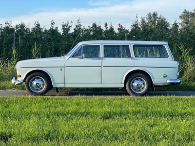 Volvo Amazon Combi 1967, IJsblauw, B20, LPG, fijne rijders auto