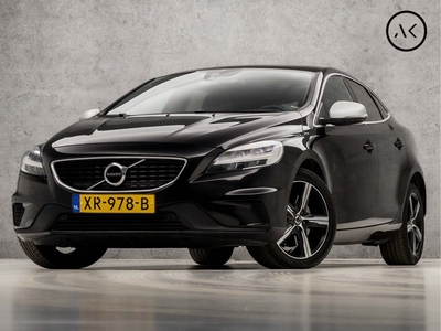 Volvo V40 1.5 T3 Polar+ R-Design Sport 153Pk Automaat (PANORAMADAK, NAVIGATIE, CAMERA, STOELVERWARMING, LEDER/ALCANTARA, SPORTSTOELEN, GETINT GLAS, TREKHAAK, LED KOPLAMPEN, CRUISE, NIEUWSTAAT)