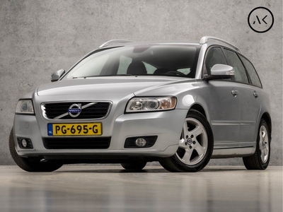 Volvo V50 1.6 D2 S/S Sport Editon (NAVIGATIE, CLIMATE, CRUISE, PARKEERSENSOREN, LEDEREN SPORTSTOELEN, XENON, TREKHAAK, NIEUWSTAAT)