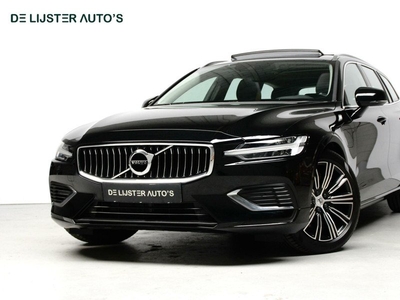 Volvo V60 2.0 T8 Twin Engine AWD Inscription 392 PK |PANO, ACC, CARPLAY, MASSAGE, LED, MEMORY, LEDER, PDC|