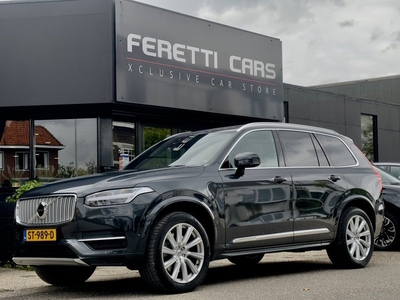 Volvo XC90 2.0 T8 AUT8 TWIN ENGINE AWD 7PERS INSCRIPTION 128D.KM PANODAK LEDER NAVI CAMERA PARK-ASSIST 20 INCH-LMV PDC