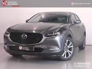 Mazda CX-30 2.0 SkyActiv-X 180Pk 4WD Luxury | Head Up | Navi | Adaptive Cruise | Keyless | PDC + Camera | Stoel en stuurverwarming