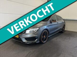 Mercedes-Benz CLA-KLASSE Shooting Brake 45 AMG 4MATIC OrangeArt Edition Panorama/Schuifdak, Harman Kardon, Kuipstoelen, etc