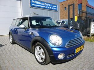 Mini COOPER CLUBMAN Mini 1.6 Pepper, luxe uitvoering, airco !