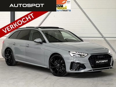 Audi A4 Avant 40 TFSI S-Line Black Edit. ACC Facelift Pano