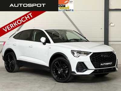 Audi Q3 Sportback 35 TFSI S-Line Black Edit Navi Leder