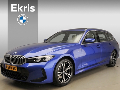 BMW 3-SERIE Touring 320i M-Sportpakket / LED / Leder / Navigatie / Schuifdak / Chrome line / DAB / Hifi speakers / Alu 18 inch