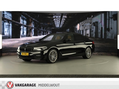 BMW 5 Serie 540i High Exe Aut8/Schuifd/Trekh/Stoelv+